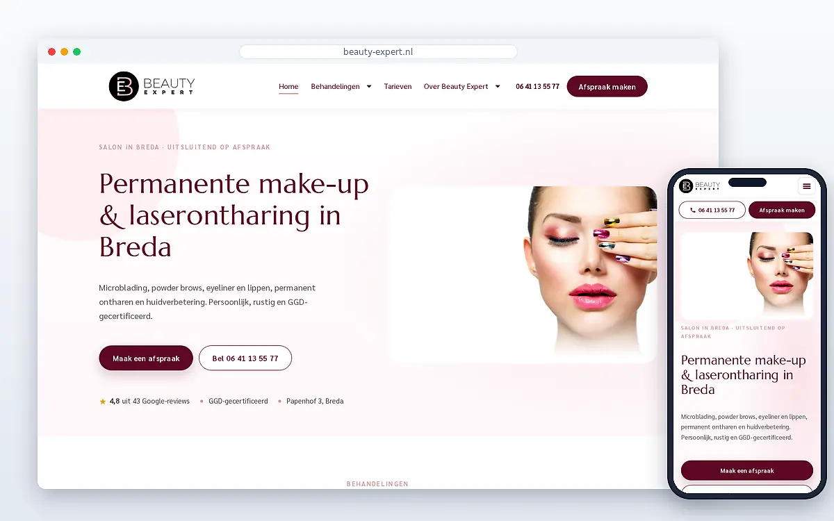 Schermafbeelding van Beauty Expert
