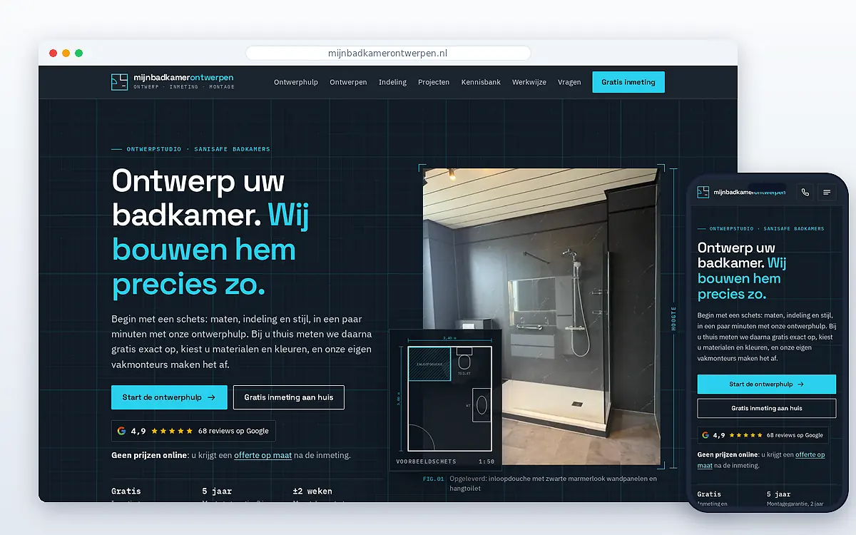 Schermafbeelding van Mijn Badkamer Ontwerpen
