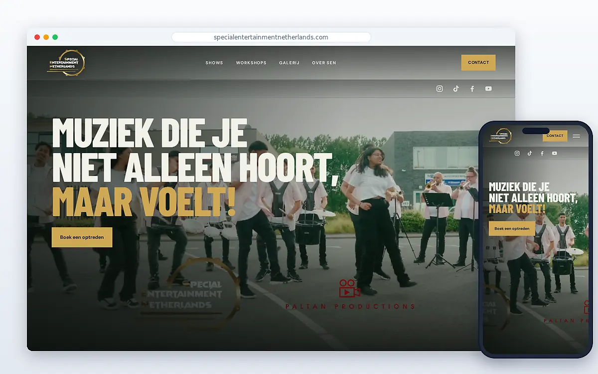 Schermafbeelding van Special Entertainment Netherlands