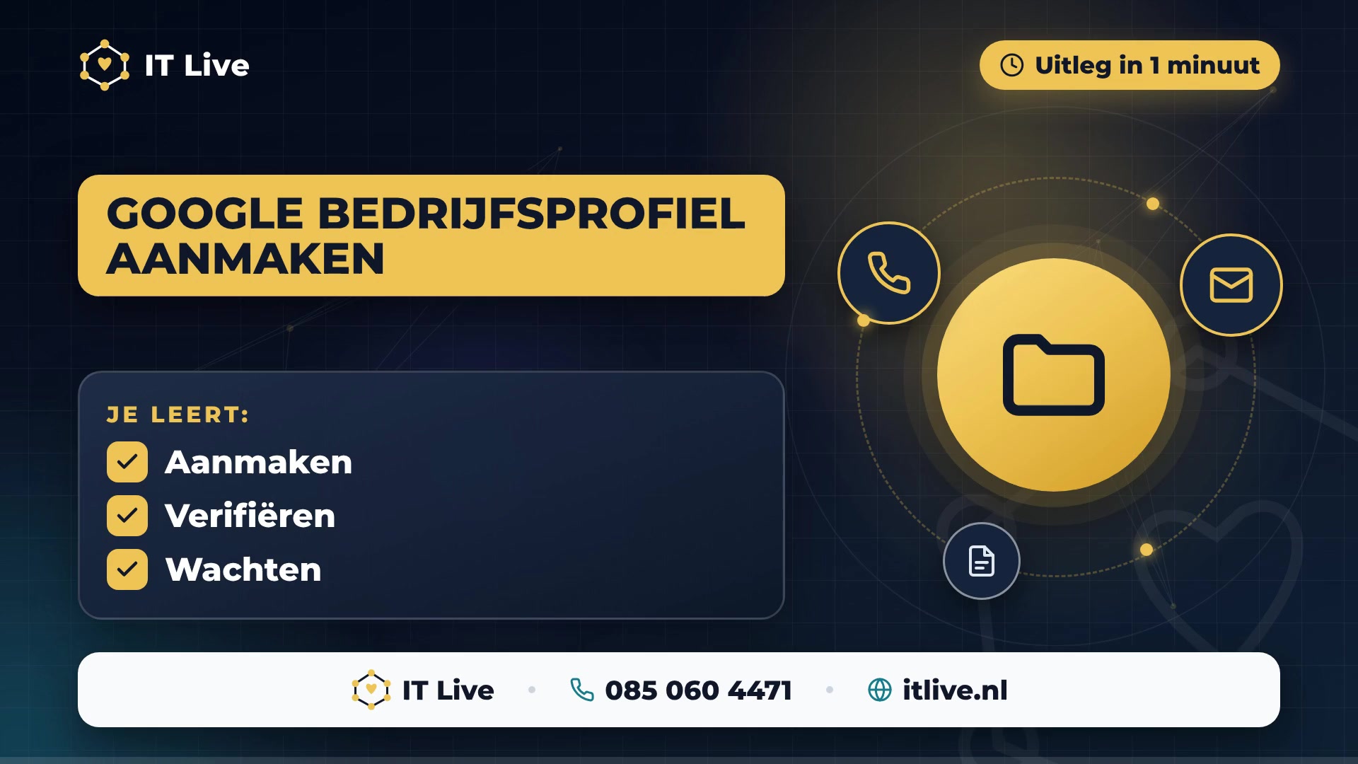 Google Bedrijfsprofiel aanmaken en verifiëren