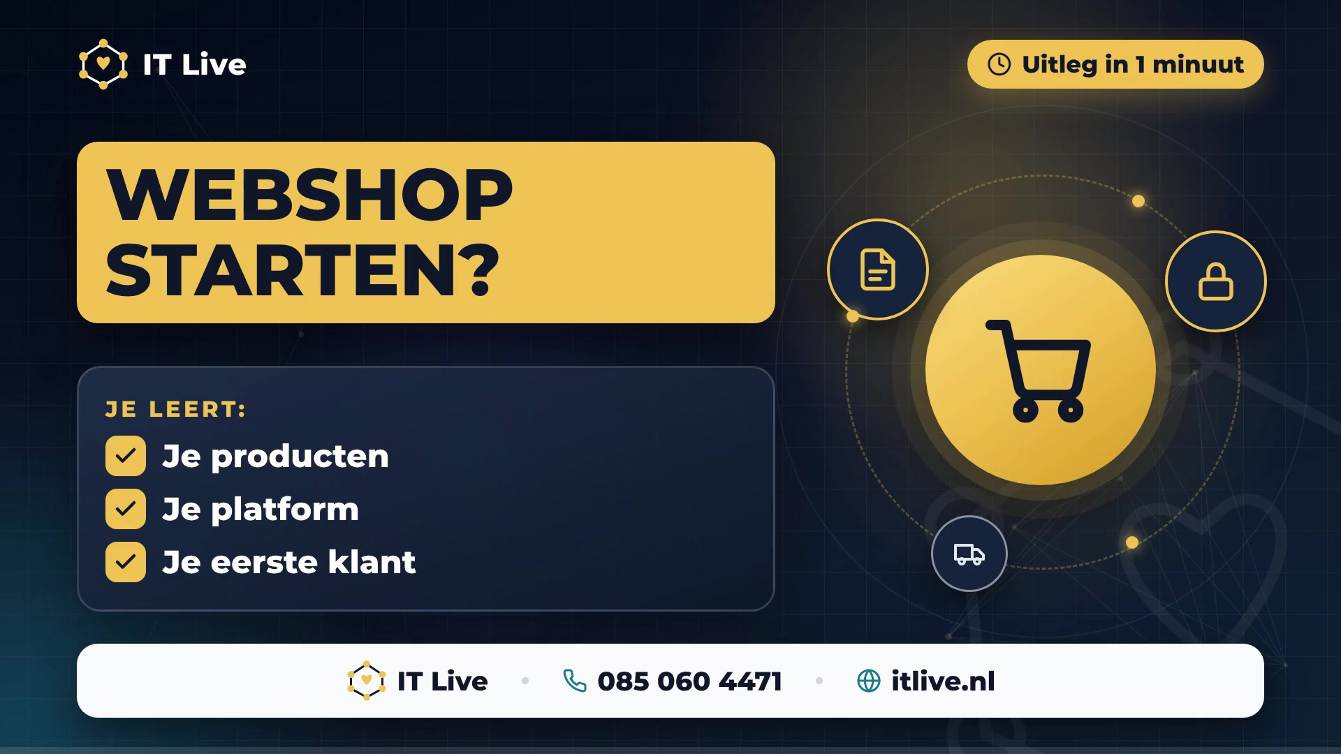 Een webshop starten: de stappen