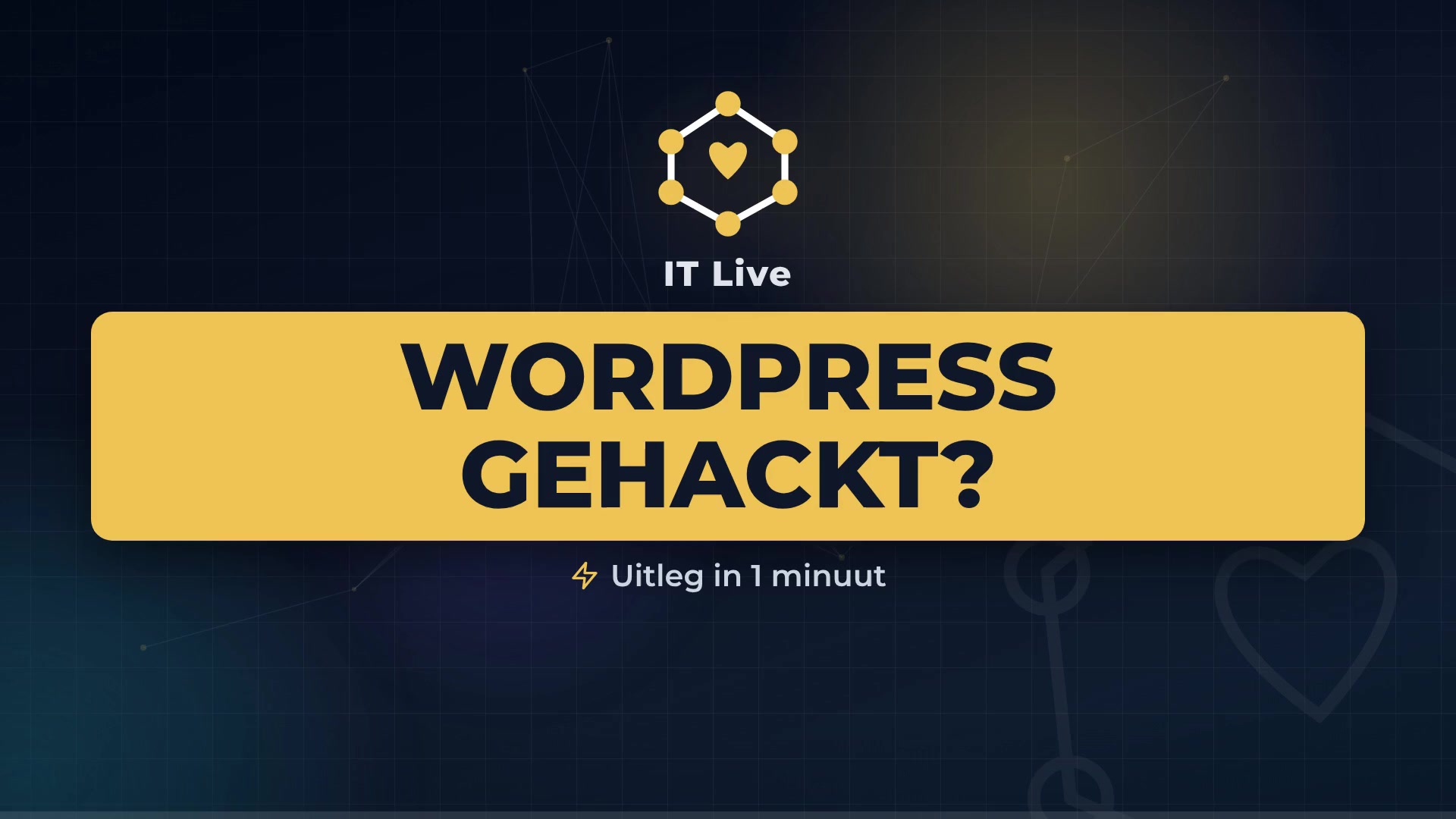 WordPress gehackt of kapot