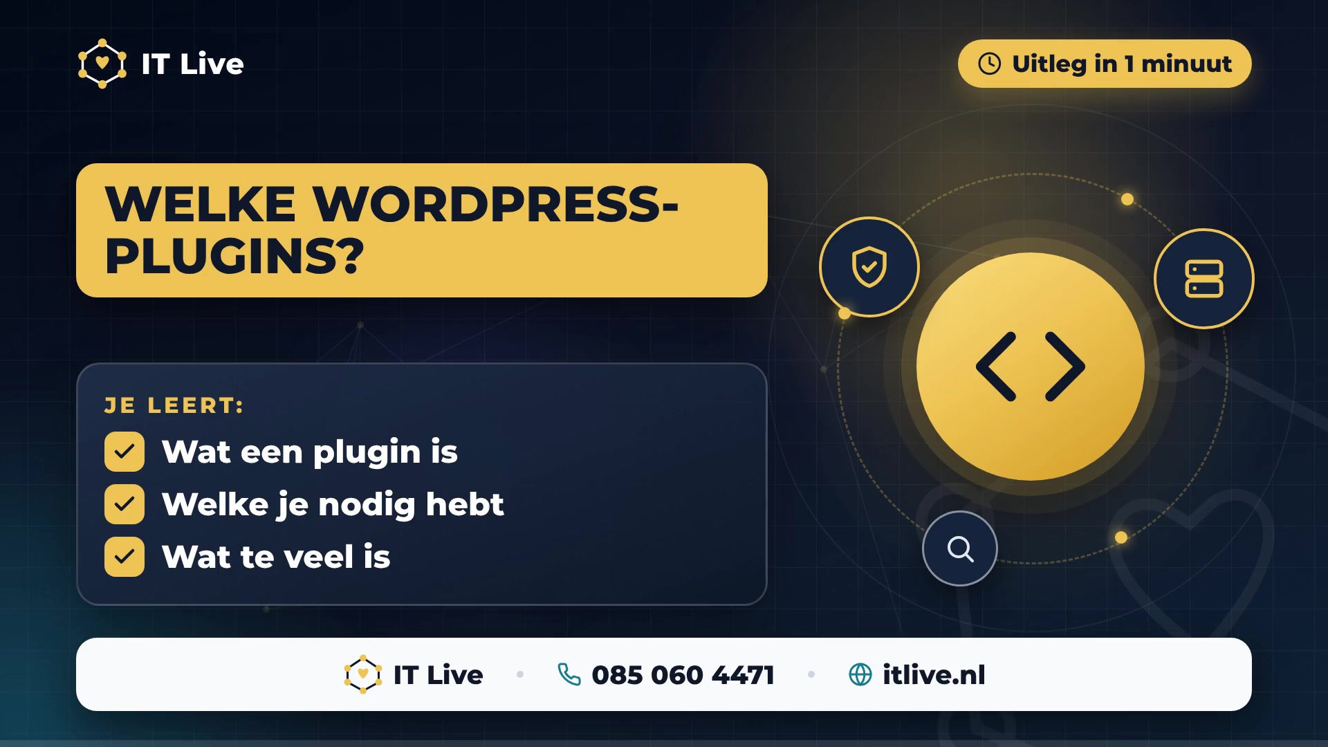 WordPress-plugins: welke heb je nodig?